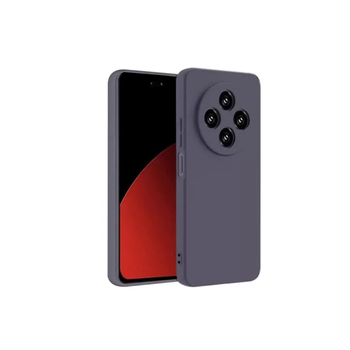 Mey İthalat®   Redmi 14C Kılıf First Silikon - Mürdüm