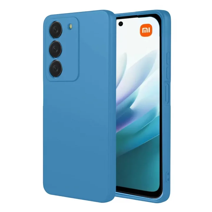 Mey İthalat®   Redmi 15 4G First Silikon - Mavi