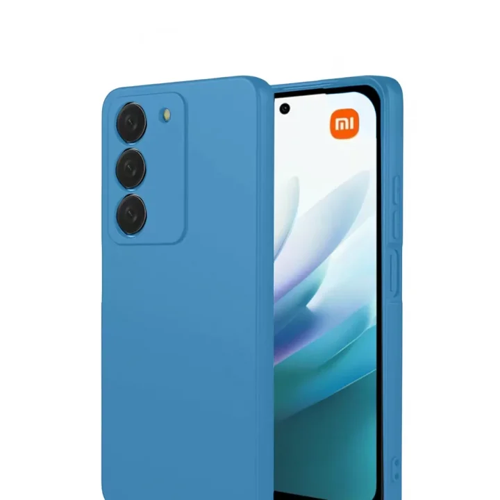 Mey İthalat®   Redmi 15 4G First Silikon - Mavi