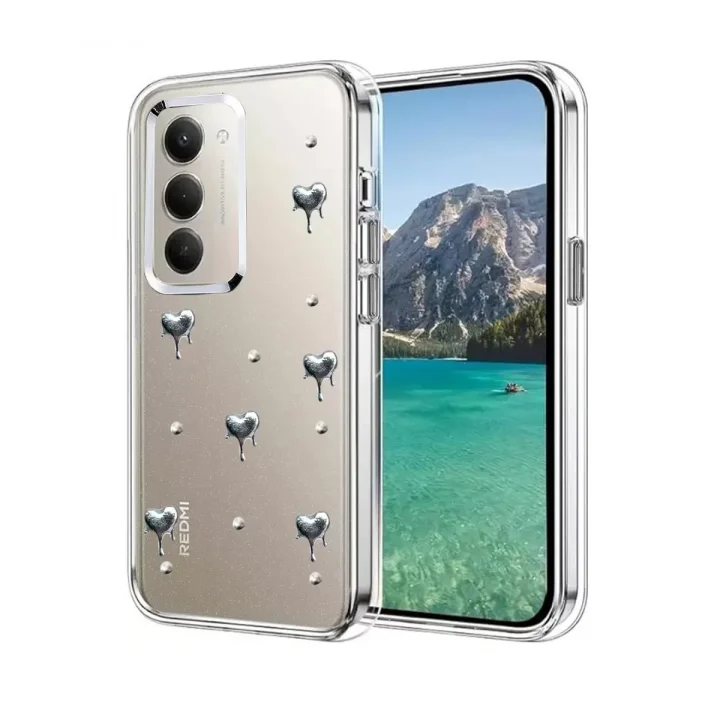 Mey İthalat®   Redmi 15 4G Fiyonk Desenli Kapak - Desen 1