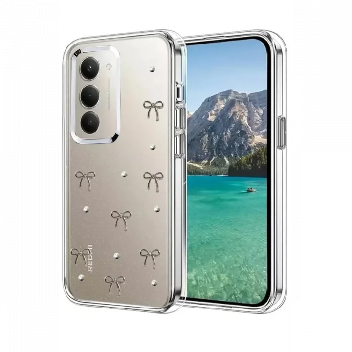 Mey İthalat®   Redmi 15 4G Fiyonk Desenli Kapak - Desen 5