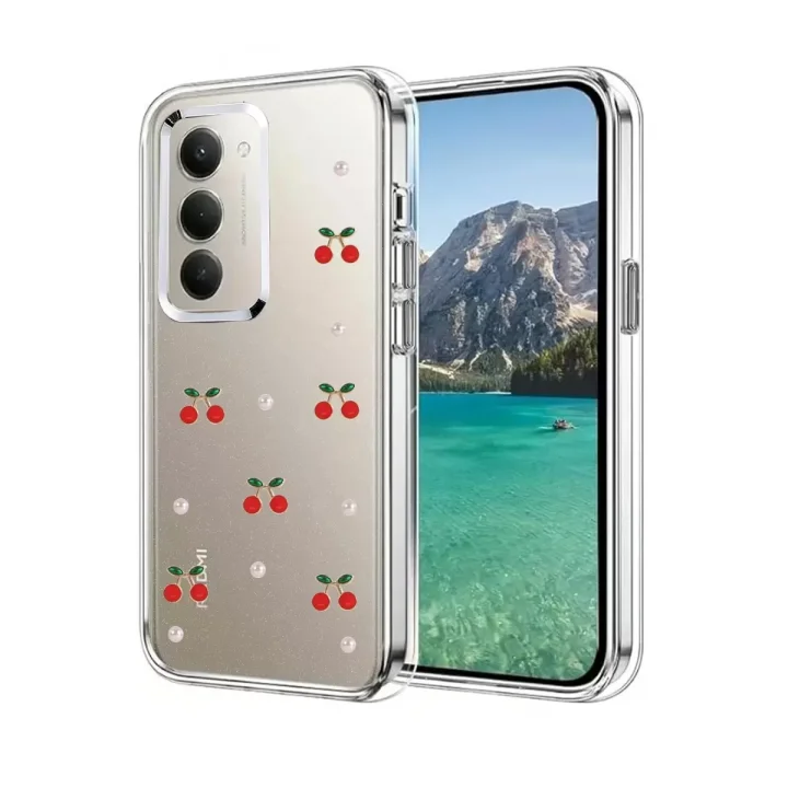 Mey İthalat®   Redmi 15 4G Fiyonk Desenli Kapak - Desen 9