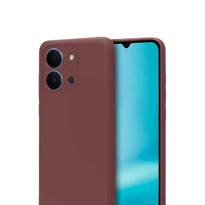 Mey İthalat®   Redmi 15C 4G First Silikon - Bordo