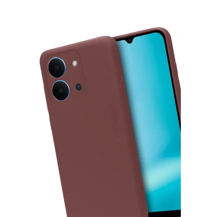 Mey İthalat®   Redmi 15C 4G First Silikon - Bordo