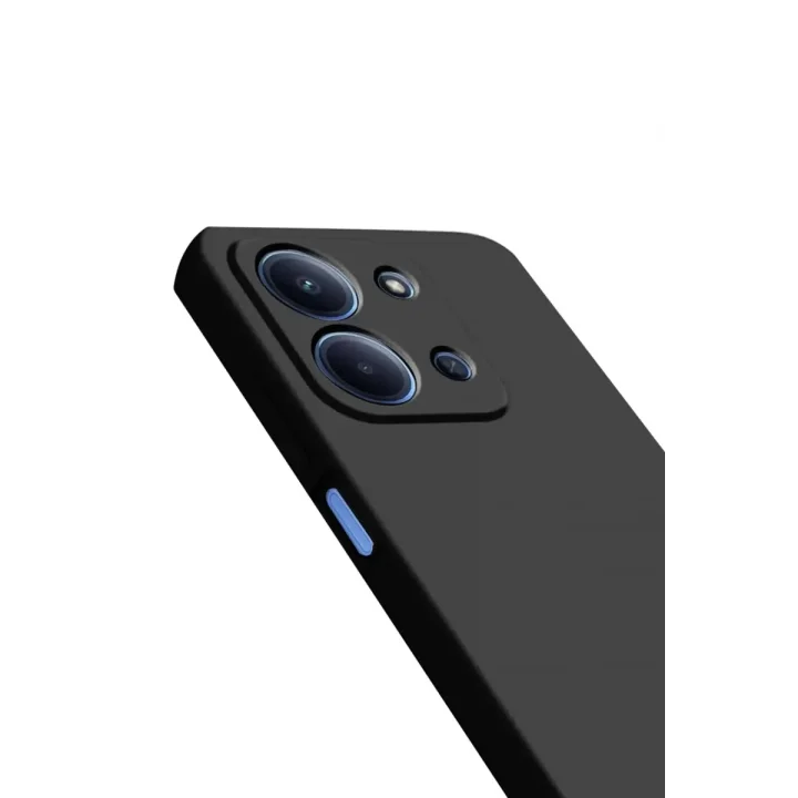 Mey İthalat®   Redmi 15C 4G Nano içi Kadife Silikon - Siyah