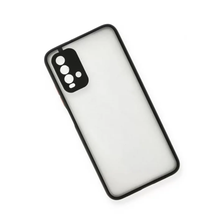 Mey İthalat®   Redmi 9T Kılıf Montreal Silikon Kapak - Siyah
