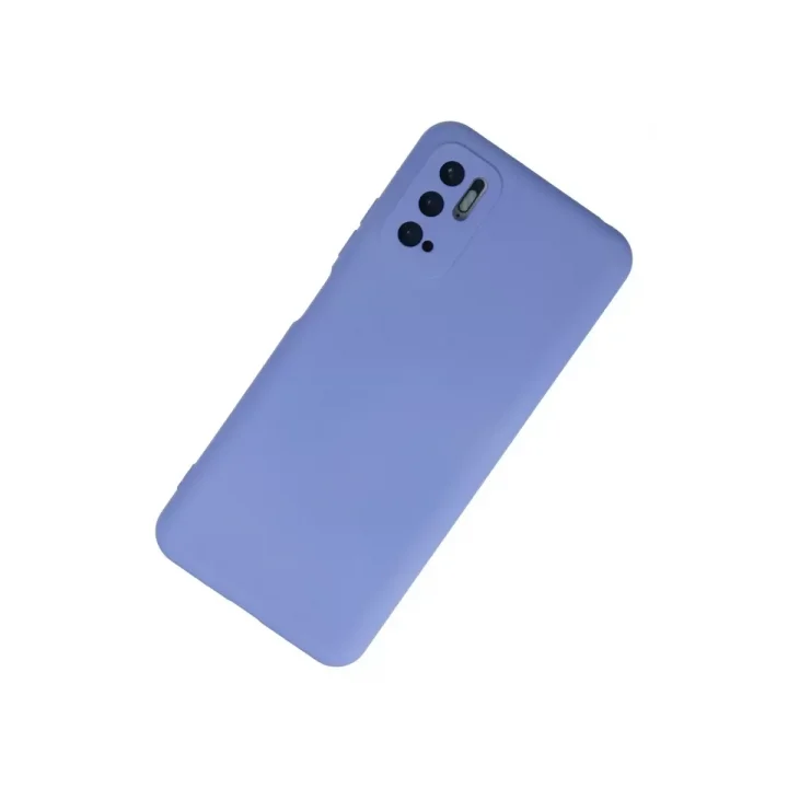 Mey İthalat®   Redmi Note 10 5G Kılıf Nano içi Kadife Silikon - Lila