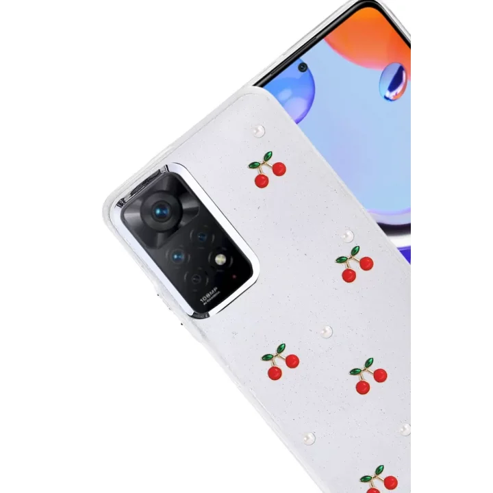Mey İthalat®   Redmi Note 11 Pro Fiyonk Desenli Kapak - Desen 9