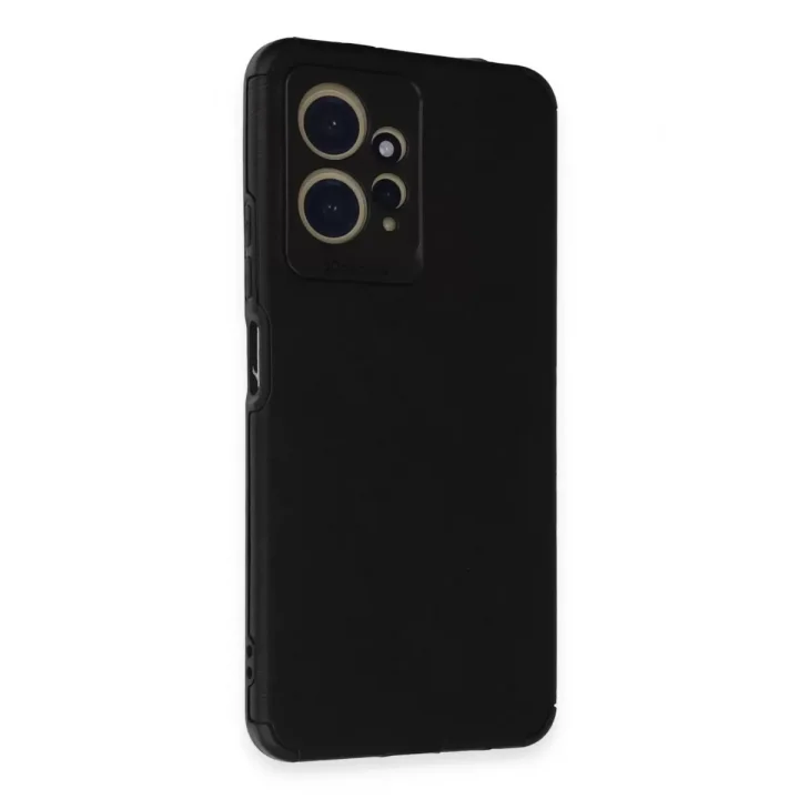 Mey İthalat®   Redmi Note 12 4G Kılıf Loop Deri Silikon - Siyah