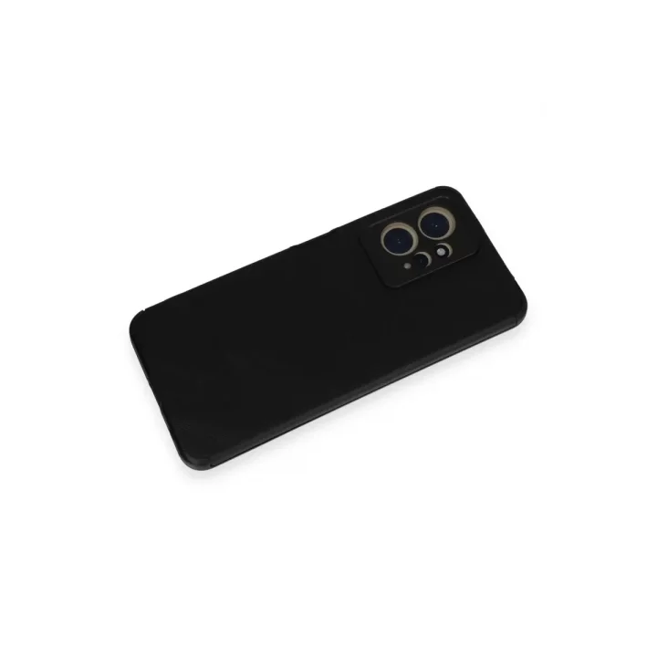 Mey İthalat®   Redmi Note 12 4G Kılıf Loop Deri Silikon - Siyah