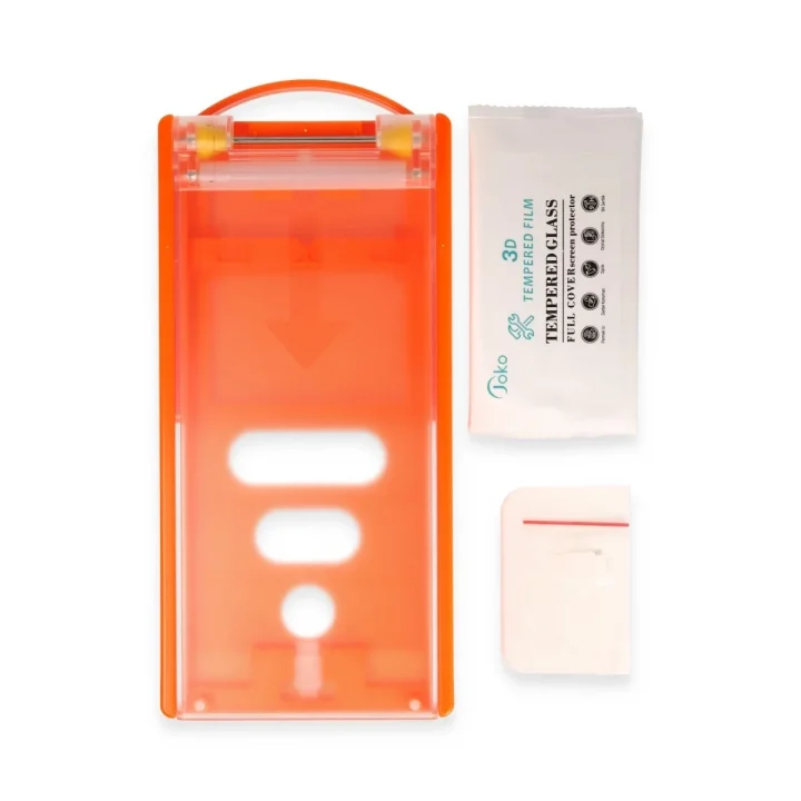 Mey İthalat®   Redmi Note 14 Pro 4G AutoKit 5in1 Fiber Hayalet Cam Ekran Koruyucu