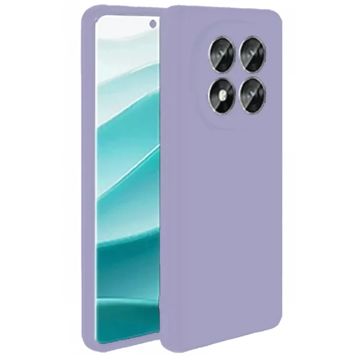 Mey İthalat®   Redmi Note 14 Pro 4G Kılıf First Silikon - Lila