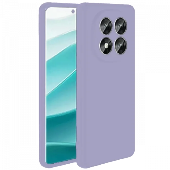 Mey İthalat®   Redmi Note 14 Pro 4G Kılıf First Silikon - Lila
