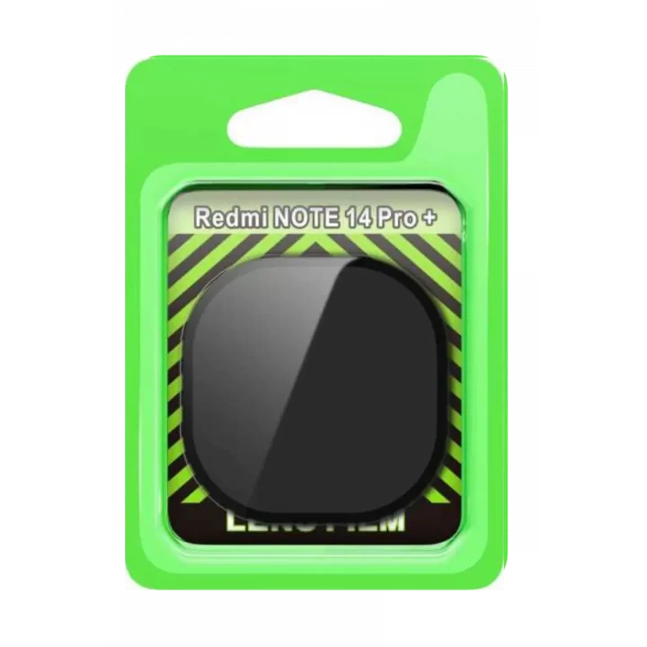 Mey İthalat®   Redmi Note 14 Pro Plus Raze Metal Kamera Lens - Siyah