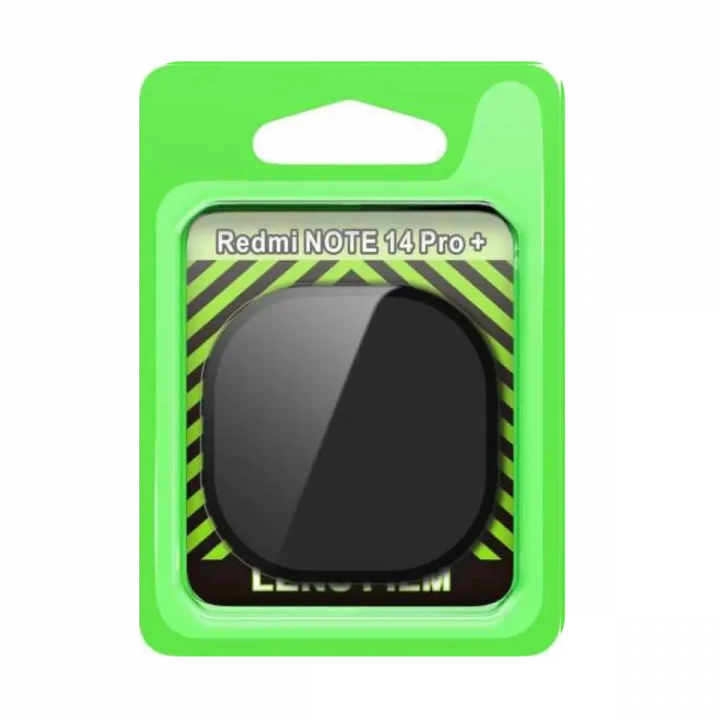 Mey İthalat®   Redmi Note 14 Pro Plus Raze Metal Kamera Lens - Siyah