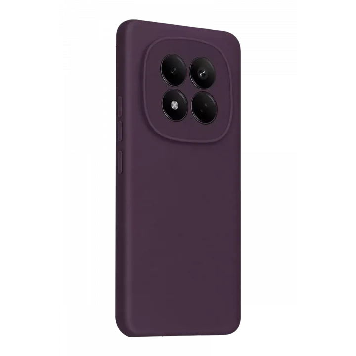 Mey İthalat®   Redmi Note 15 4G First Silikon - Mürdüm