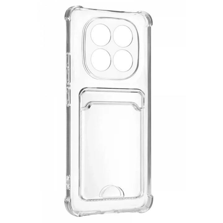 Mey İthalat®   Redmi Note 15 4G Kart Şeffaf Silikon - Şeffaf