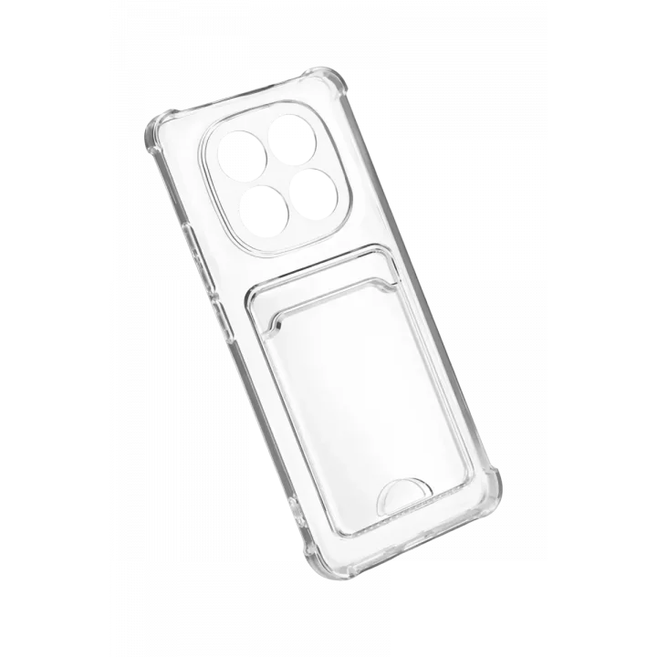 Mey İthalat®   Redmi Note 15 4G Kart Şeffaf Silikon - Şeffaf