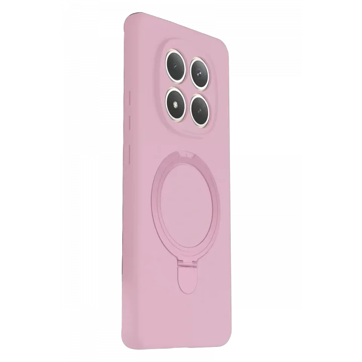 Mey İthalat®   Redmi Note 15 4G Regal Magsafe Standlı Kapak - Açık Pembe