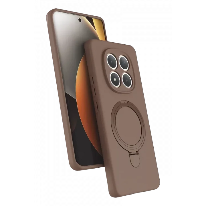 Mey İthalat®   Redmi Note 15 4G Regal Magsafe Standlı Kapak - Çöl Titanyum