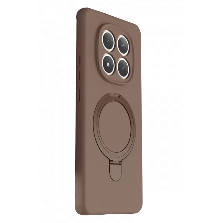 Mey İthalat®   Redmi Note 15 4G Regal Magsafe Standlı Kapak - Çöl Titanyum