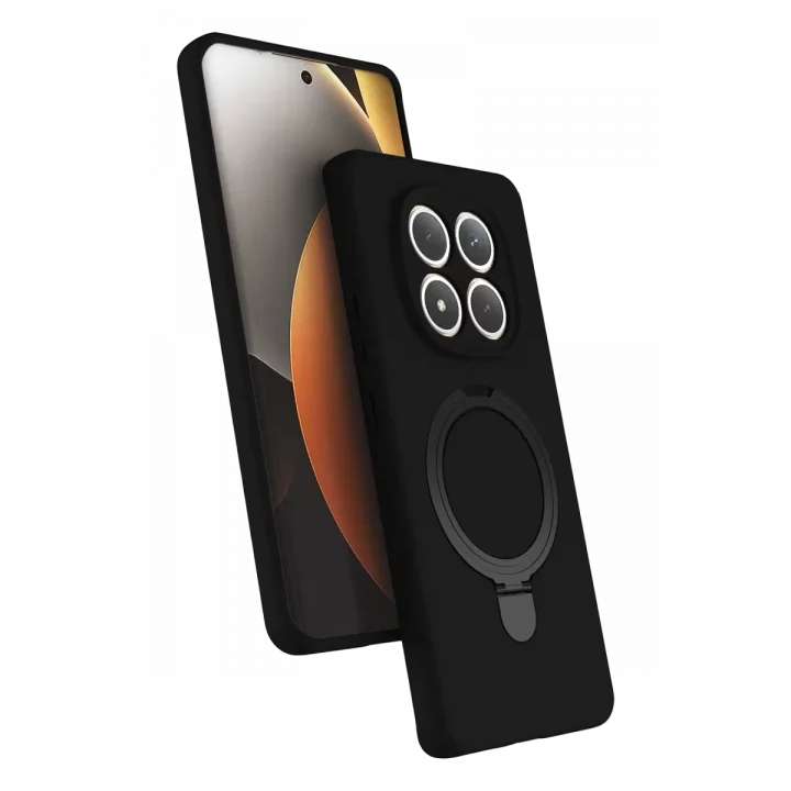 Mey İthalat®   Redmi Note 15 4G Regal Magsafe Standlı Kapak - Siyah