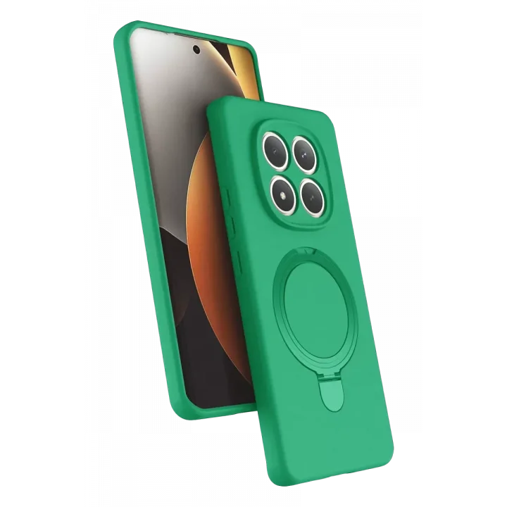 Mey İthalat®   Redmi Note 15 4G Regal Magsafe Standlı Kapak - Yeşil