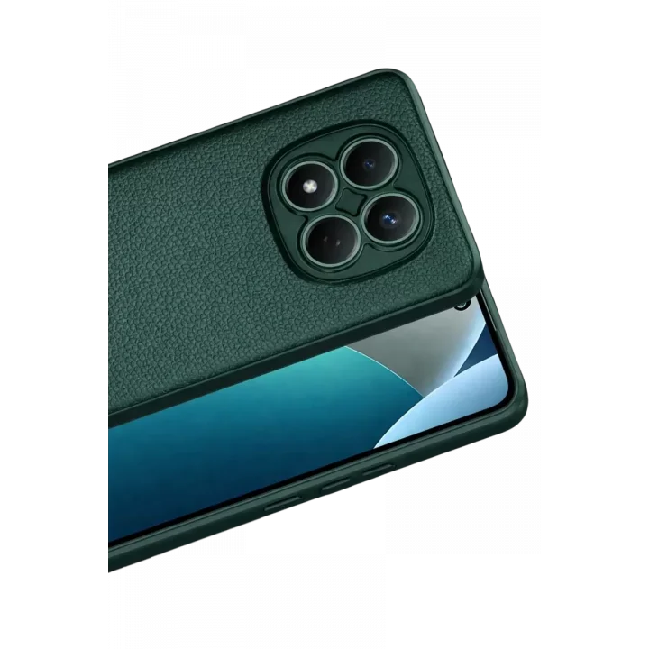 Mey İthalat®   Redmi Note 15 4G Thermax Silikon Kılıf - Koyu Yeşil