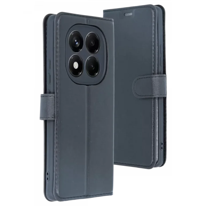 Mey İthalat®   Redmi Note 15 4G Trend S Plus Kapaklı Kılıf - Siyah