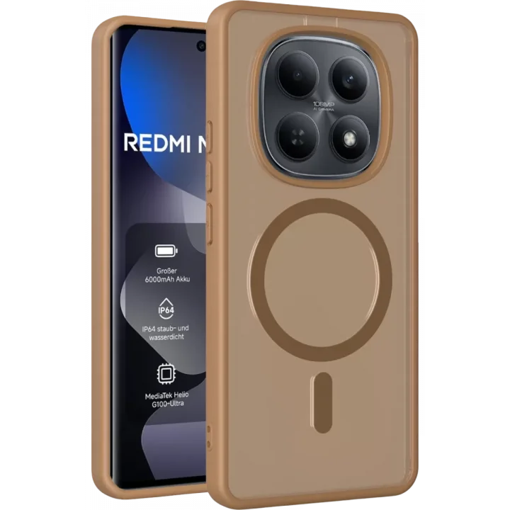 Mey İthalat®   Redmi Note 15 Pro 4G Jota Magsafe Kapak - Çöl Titanyum