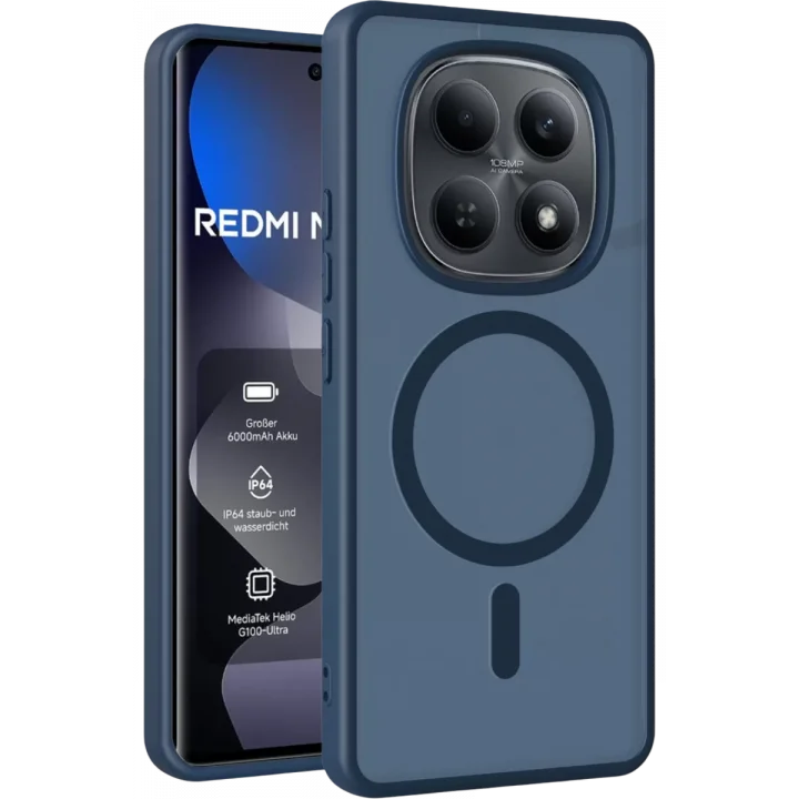 Mey İthalat®   Redmi Note 15 Pro 4G Jota Magsafe Kapak - Lacivert