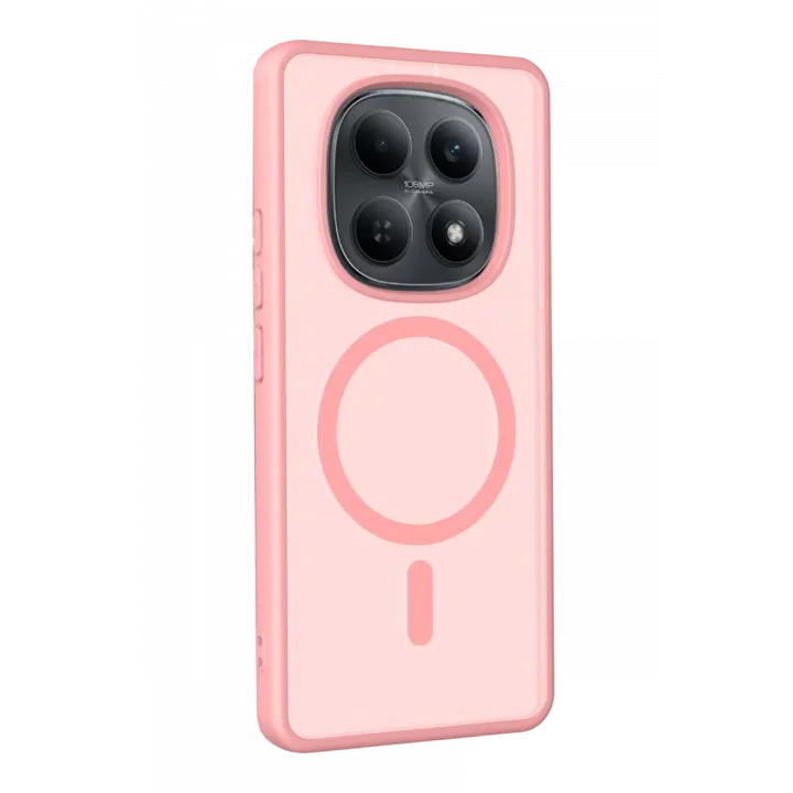 Mey İthalat®   Redmi Note 15 Pro 4G Jota Magsafe Kapak - Pudra
