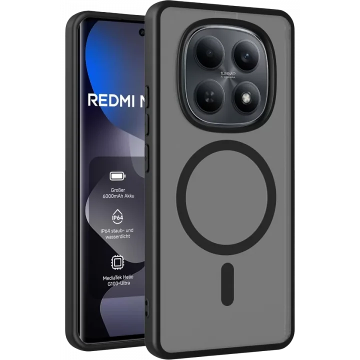 Mey İthalat®   Redmi Note 15 Pro 4G Jota Magsafe Kapak - Siyah