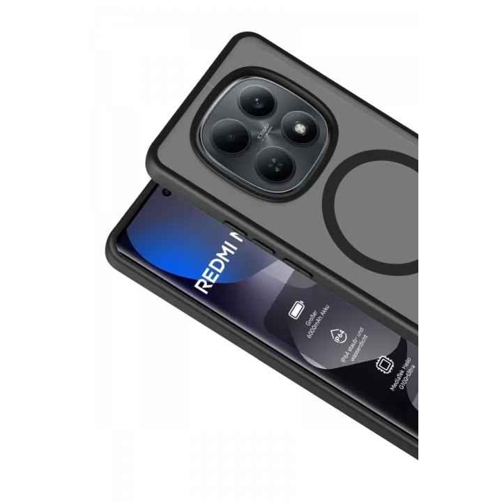 Mey İthalat®   Redmi Note 15 Pro 4G Jota Magsafe Kapak - Siyah