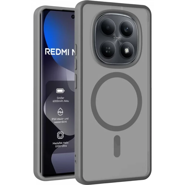 Mey İthalat®   Redmi Note 15 Pro 4G Jota Magsafe Kapak - Titan Gri