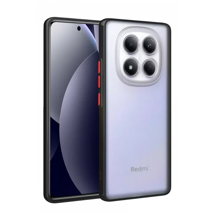 Mey İthalat®   Redmi Note 15 Pro 4G Montreal Silikon Kapak - Siyah