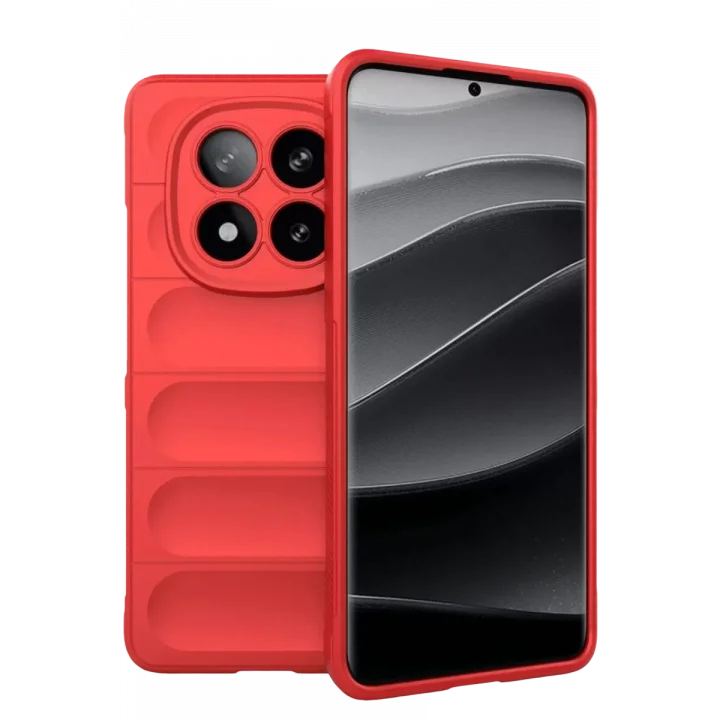 Mey İthalat®   Redmi Note 15 Pro 4G Optimum Silikon - Kırmızı