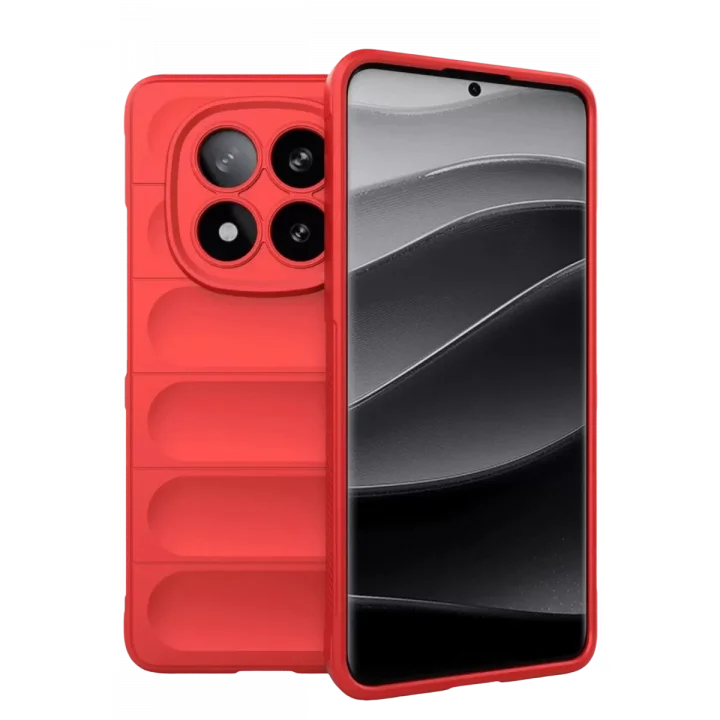 Mey İthalat®   Redmi Note 15 Pro 4G Optimum Silikon - Kırmızı