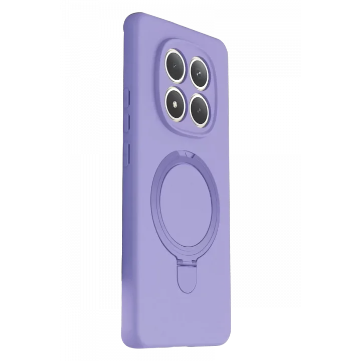 Mey İthalat®   Redmi Note 15 Pro 4G Regal Magsafe Standlı Kapak - Lila