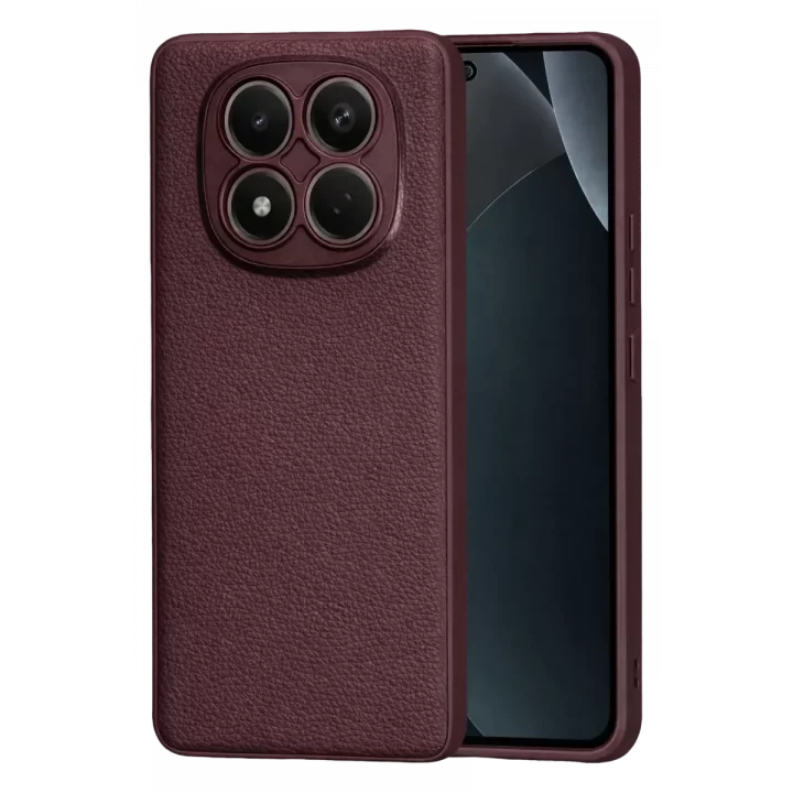 Mey İthalat®   Redmi Note 15 Pro 4G Thermax Silikon Kılıf - Bordo