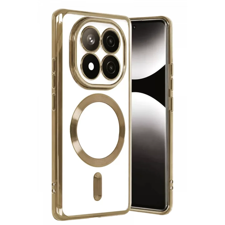 Mey İthalat®   Redmi Note 15 Pro 5G Kross Magneticsafe Kapak - Çöl Titanyum