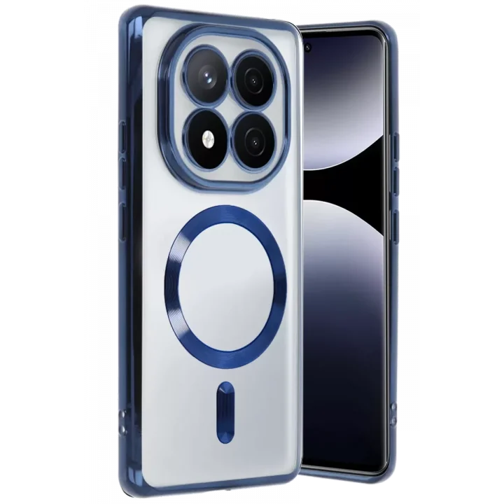 Mey İthalat®   Redmi Note 15 Pro 5G Kross Magneticsafe Kapak - Lacivert