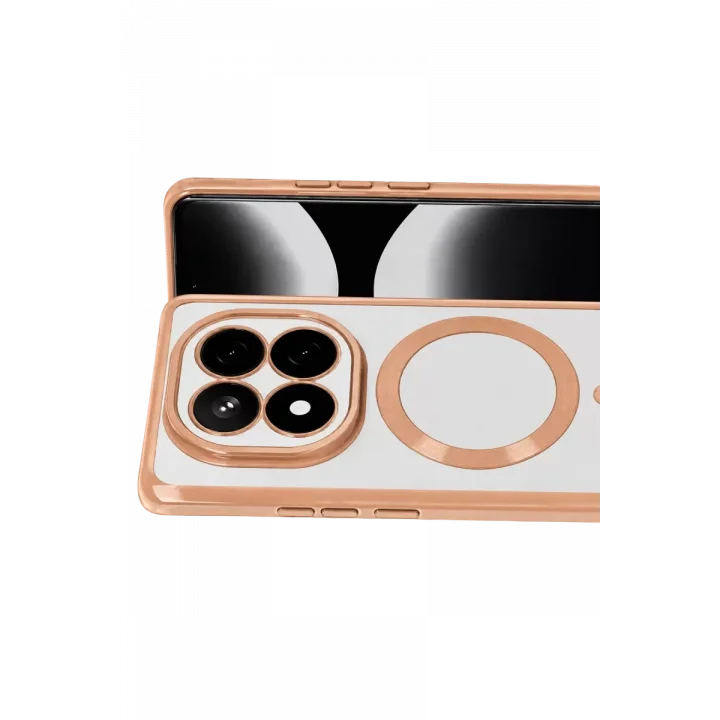 Mey İthalat®   Redmi Note 15 Pro 5G Kross Magneticsafe Kapak - Rose