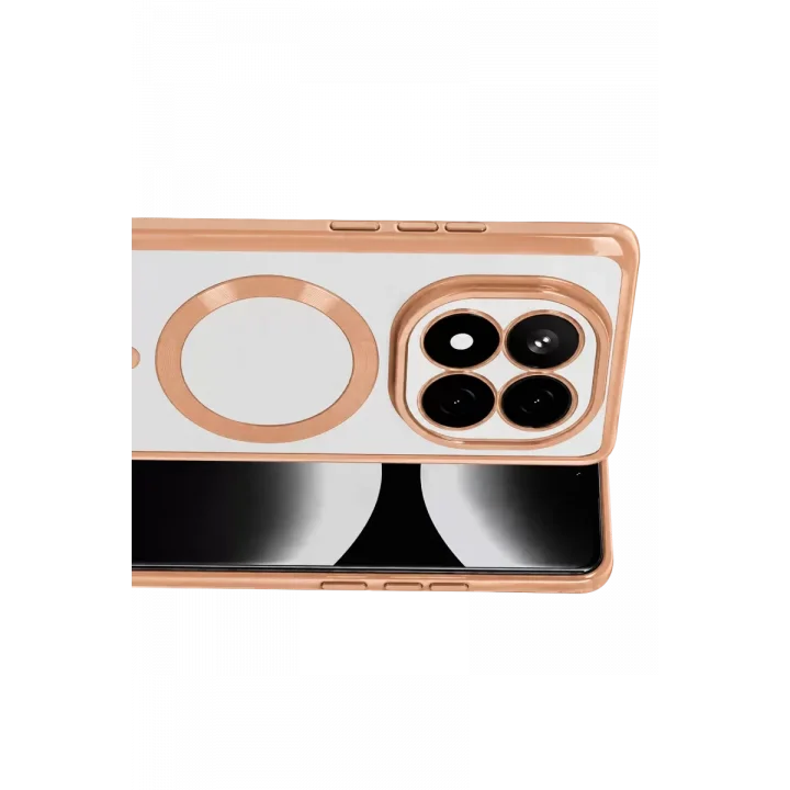 Mey İthalat®   Redmi Note 15 Pro 5G Kross Magneticsafe Kapak - Rose