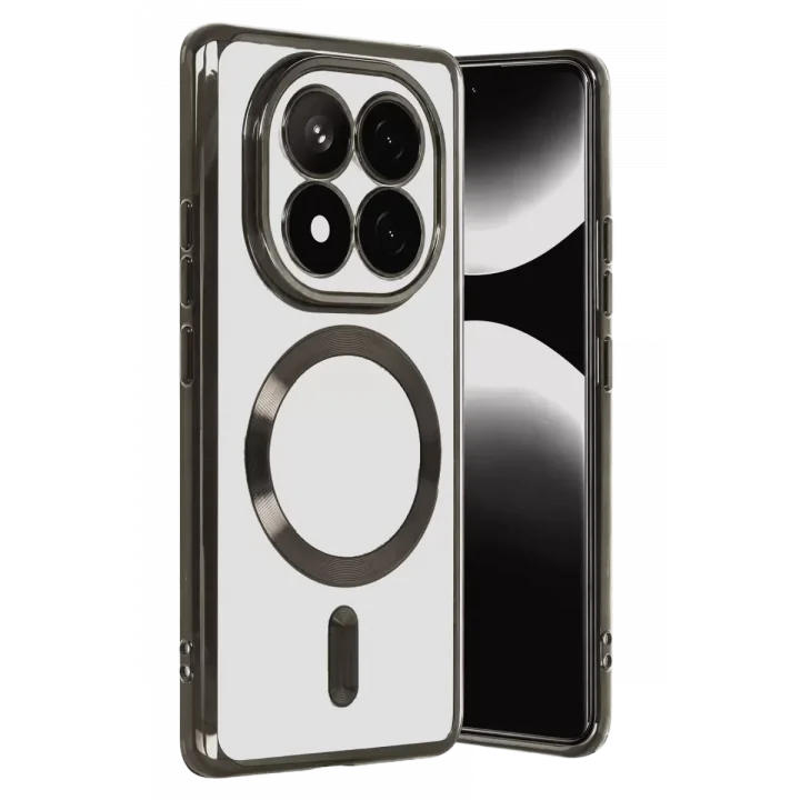 Mey İthalat®   Redmi Note 15 Pro 5G Kross Magneticsafe Kapak - Siyah