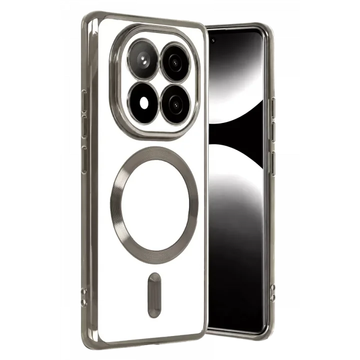 Mey İthalat®   Redmi Note 15 Pro 5G Kross Magneticsafe Kapak - Titan Gri
