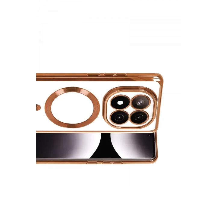 Mey İthalat®   Redmi Note 15 Pro 5G Kross Magneticsafe Kapak - Turuncu