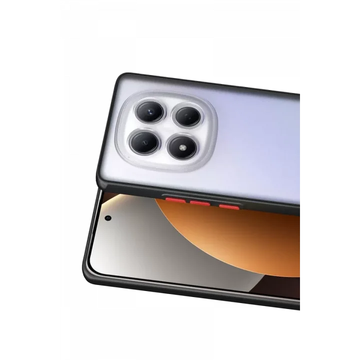 Mey İthalat®   Redmi Note 15 Pro 5G Montreal Silikon Kapak - Siyah