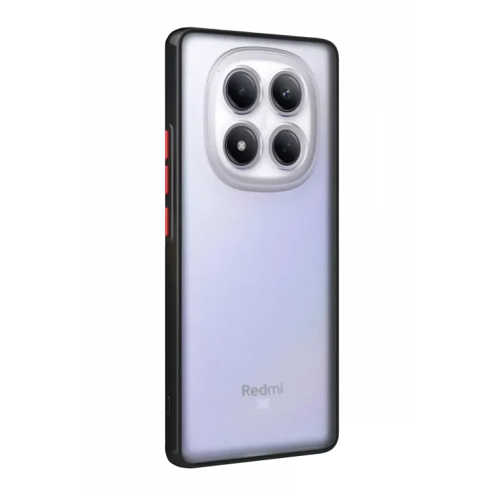 Mey İthalat®   Redmi Note 15 Pro 5G Montreal Silikon Kapak - Siyah