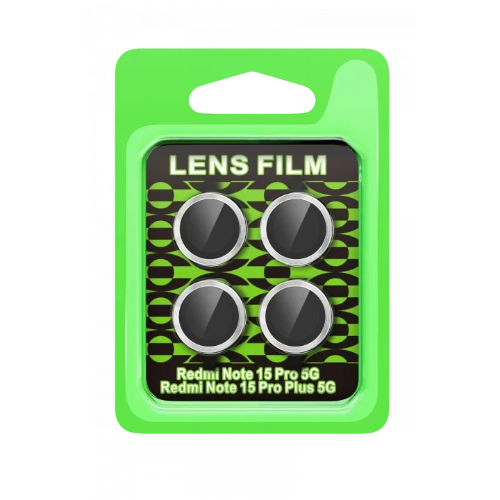 Mey İthalat®   Redmi Note 15 Pro 5G Raze Metal Kamera Lens - Gümüş